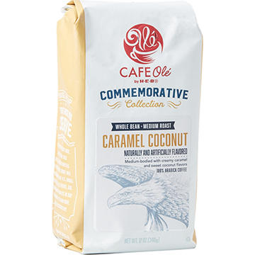 CAFE Olé by H-E-B Commemorative Collection Medium Roast Caramel Coconut Whole Bean Coffee
