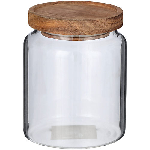 Medium Rectangular Acrylic Food Storage with Wood Lid + Reviews