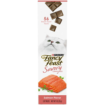 Fancy Feast Purina Limited Ingredient Cat Treats Savory Cravings - Salmon Flavor