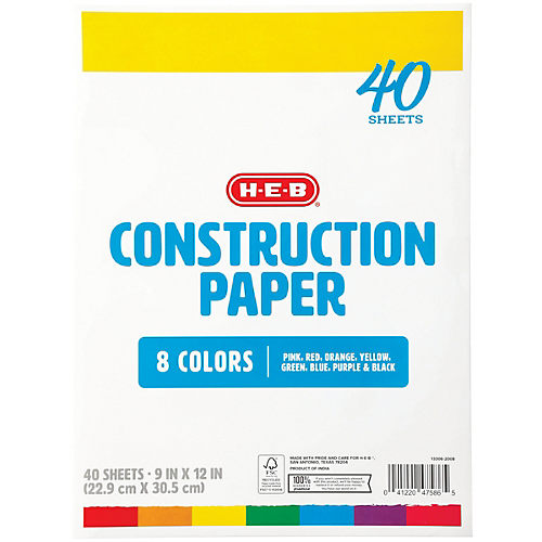 Construction Paper Colors