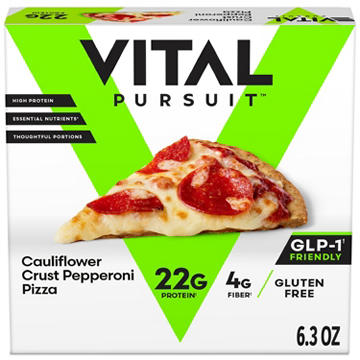 Vital Pursuit 22g Protein Cauliflower Crust Personal Size Pepperoni Pizza