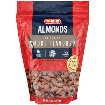 H-E-B Hickory Smoke-Flavored Almonds