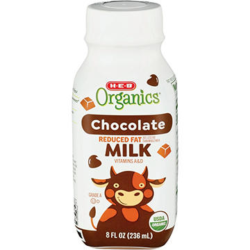 H-E-B Organics Reduced Fat Chocolate Milk