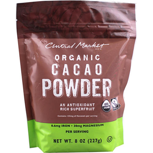 Central Market Organic Cacao Powder, 8 oz
