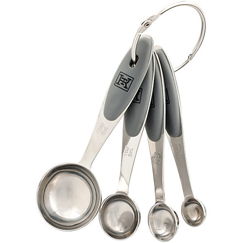 Chef Craft 4 Piece Nesting Stainless Steel Measuring Spoon Set - 1/4 T –  Handy Housewares