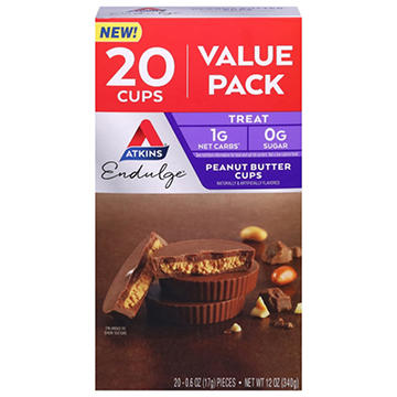 Atkins Endulge Peanut Butter Cup Treats - Value Pack