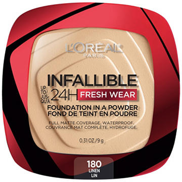 L'Oréal Paris Infallible Up to 24H Fresh Wear Foundation in a Powder Linen