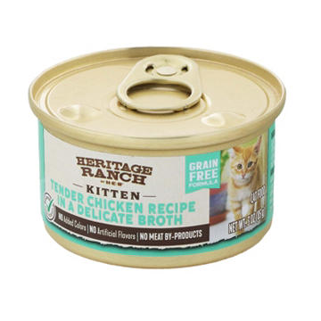 Heritage Ranch by H-E-B Tender Chicken Recipe Wet Kitten Food