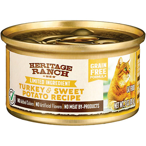 Turkey and sweet 2025 potato cat food