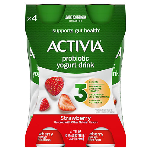 Activia® 60 calories Strawberry Probiotic Yogurt