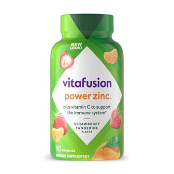 Vitafusion Power Zinc 15 mg + Vitamin C Adult Gummies