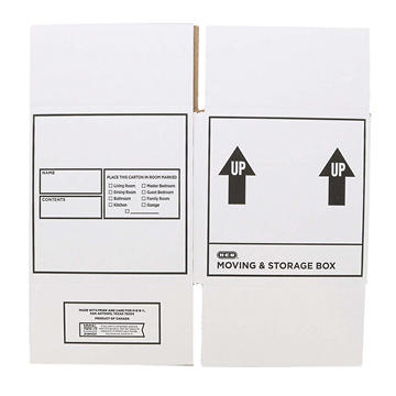 H-E-B Moving & Storage Box - White