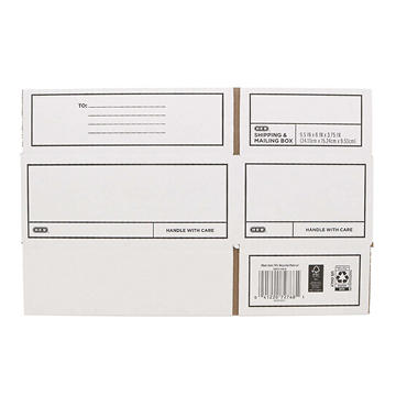 H-E-B Shipping & Mailing Box - White