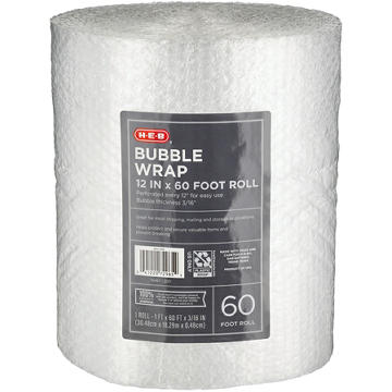 H-E-B Bubble Wrap Roll