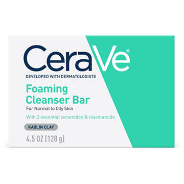 CeraVe Foaming Cleanser Bar