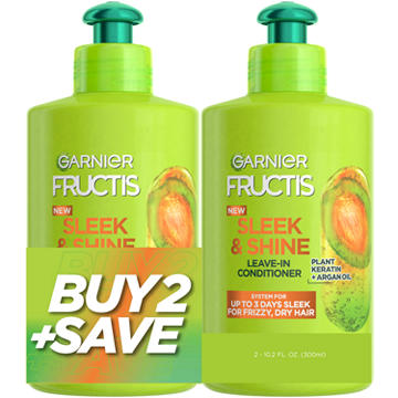 Garnier Fructis Sleek & Shine Intense Smooth Leave-In Conditioning Cream