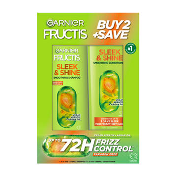 Garnier Fructis Sleek & Shine Shampoo and Conditioner