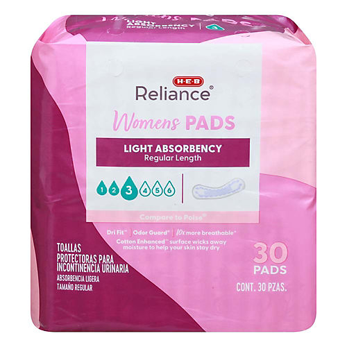 Unders by Proof Women's Light Absorbency Period Underwear - Shop Pads &  Liners at H-E-B
