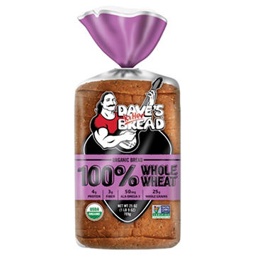Dave's Killer Bread 100% Whole Wheat Organic Sliced Bread
