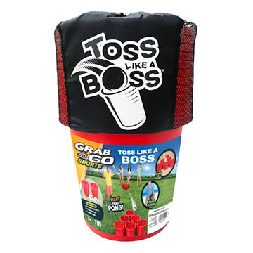 Banzai Toss Like a Boss Giant Yard Pong Game
