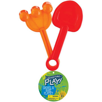 Adventure Play! Shovel & Rake Playset