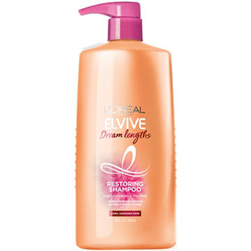 L'Oréal Paris Elvive Dream Lengths Restoring Shampoo for Long, Damaged Hair