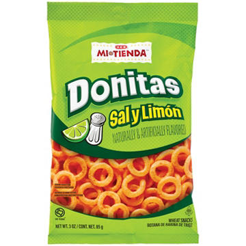 H-E-B Mi Tienda Donitas Wheat Snacks - Sal y Limón