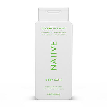 Native Body Wash - Cucumber & Mint
