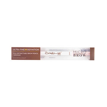 The Crème Shop Micro Brow Pencil & Spooley Dark Brown