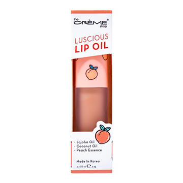 The Crème Shop Luscious Lip Oil Peach Cobbler