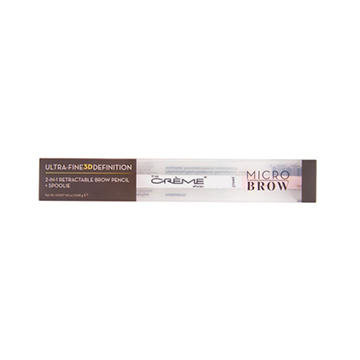 The Crème Shop Micro Brow Precision Brow Pencil + Spooley Granite