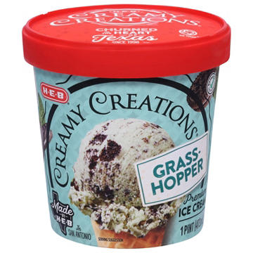 H-E-B Creamy Creations Grasshopper Ice Cream