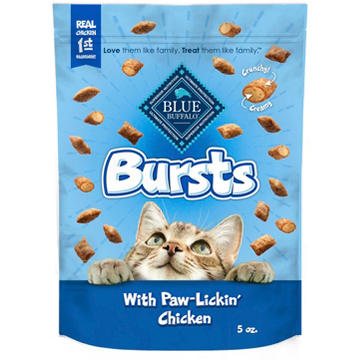 Blue Buffalo Bursts Crunchy & Creamy Cat Treats - PawLickin Chicken