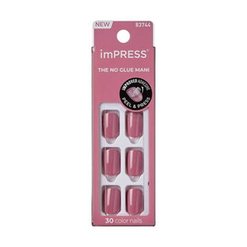 KISS imPRESS Color Press-On Manicure - Petal Pink