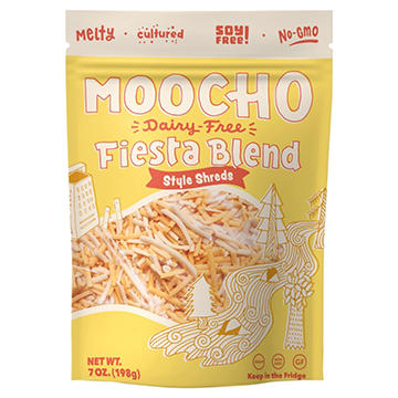 MOOCHO Dairy Free Fiesta Blend Style Cheese Shreds