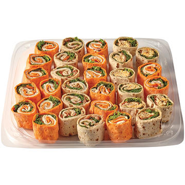 H-E-B Deli Medium Party Tray - Assorted Sandwich Wraps