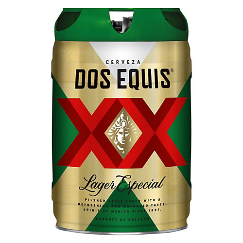 dos equis mini fridge