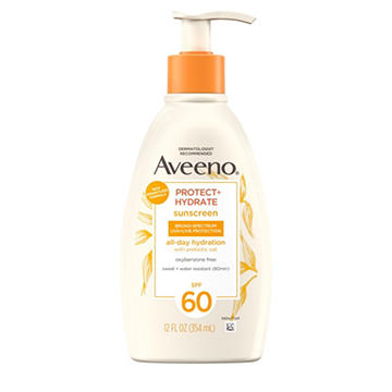 Aveeno Protect + Hydrate Sunscreen SPF 60