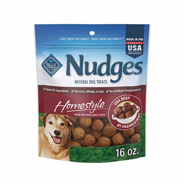 Blue Buffalo Nudges Homestyle Dog Treats - Beef & Rice