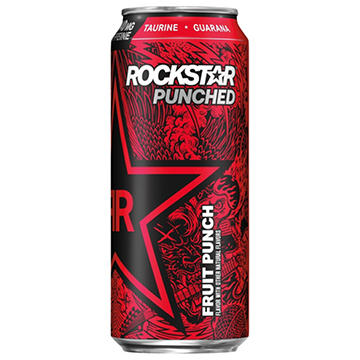 Rockstar Punched Fruit Punch Energy Drink