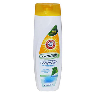 Arm & Hammer Essentials Ultra Moisturizing Body Wash Simply Fresh