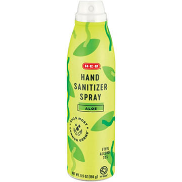 H-E-B Aloe Hand Sanitizer Spray