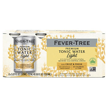 Fever-Tree Premium Light Tonic Water 8 pk Cans