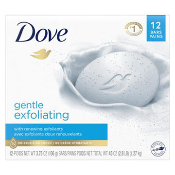 Dove Beauty Bar Gentle Exfoliating With Mild Cleanser