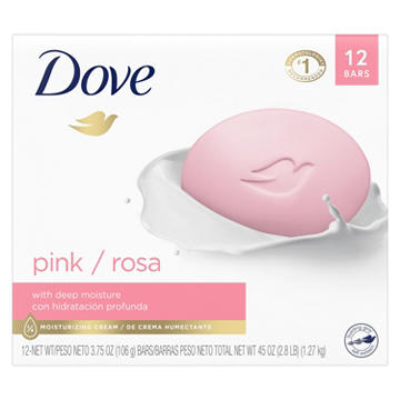 Dove Beauty Bar Gentle Skin Cleanser Pink