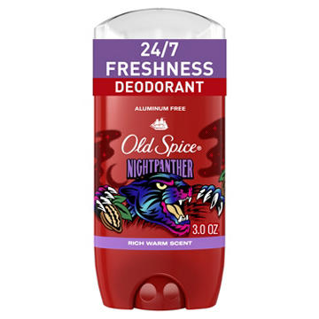 Old Spice Aluminum Free Deodorant for Men, Nightpanther, Rich Warm