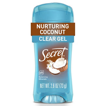 Secret 48 Hr Antiperspirant Deodorant Gel - Coconut