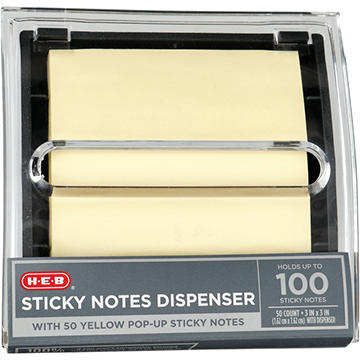 H-E-B Sticky Notes Dispenser Set