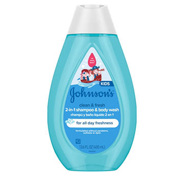 Johnson's Kids Tear-Free Shampoo & Body Wash - Clean & Fresh
