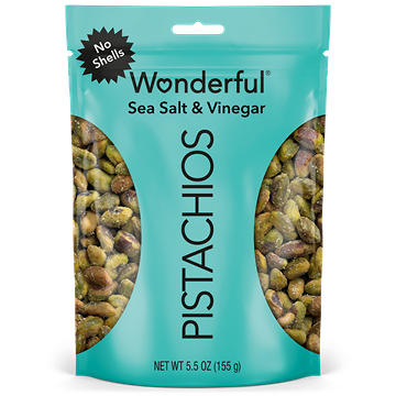 Wonderful No Shell Pistachios - Sea Salt & Vinegar